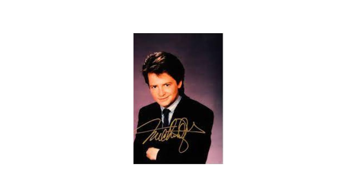 Michael J Fox Autograph