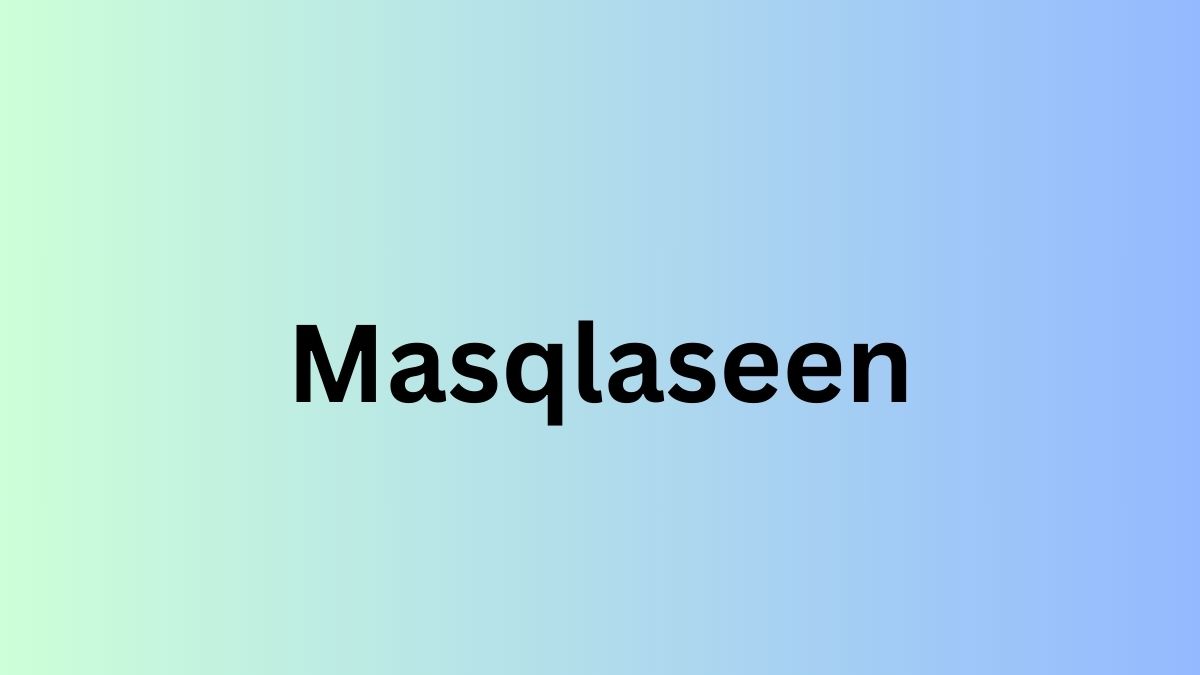 Masqlaseen