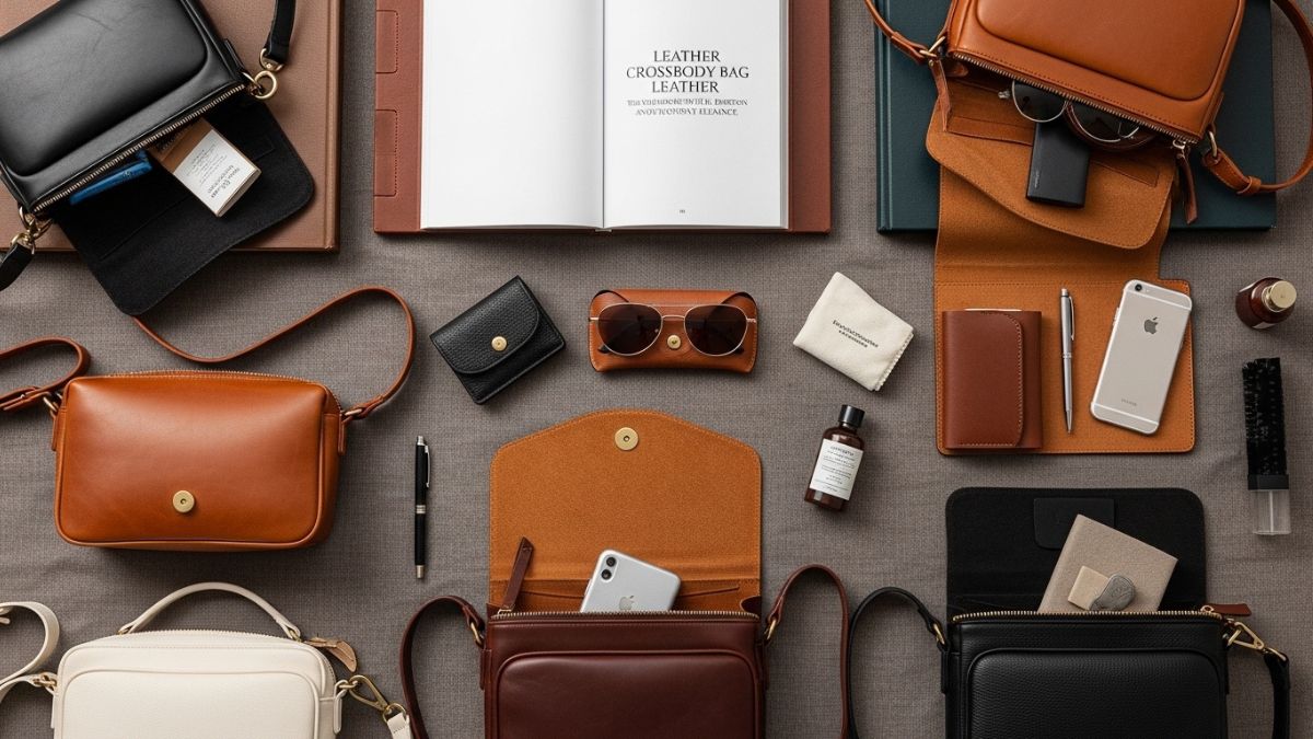 Leather Crossbody Bag Leather